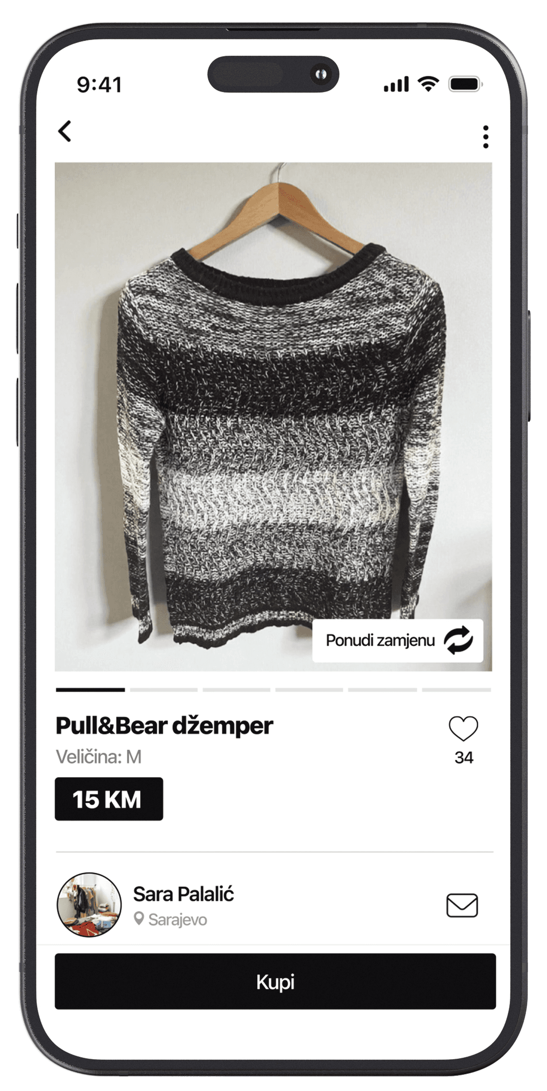 Prikaz Tavan aplikacije